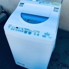 ET1591番⭐️SHARP電気洗濯乾燥機⭐️