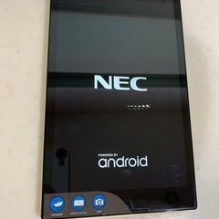 NEC アンドロイドタブレット