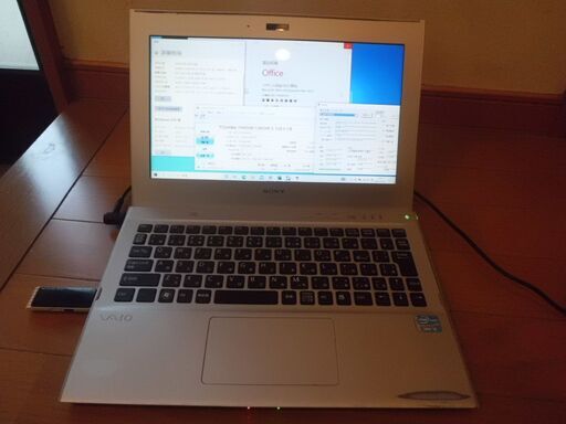 ＜取引終了＞キズありなので特価！MSｵﾌｨｽ2021付　ｵｼｬﾚなVaio11.6ｲﾝﾁ