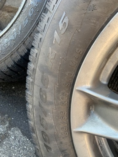KOSEI AIRBERG アルミホイール＋PIRELLI WINTER ICE CONTROL 195/65R15 