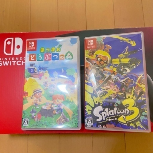 任天堂 ニンテンドースイッチ ネオンブルー/ネオンレッド 箱・他付属品