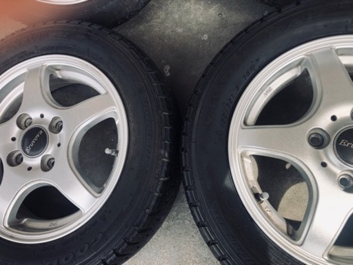 冬タイヤ 155/65R13 軽自動車用アルミ付きスタッドレス4本組