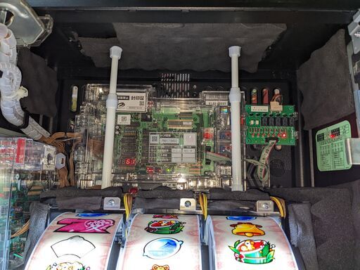 スロット いろはに愛姫 コイン不要機付き 家庭用電源変換済み データ