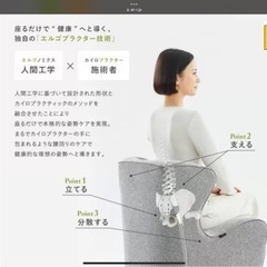 値下げ！【新品未使用】スタイルチェアDC 色:グレー