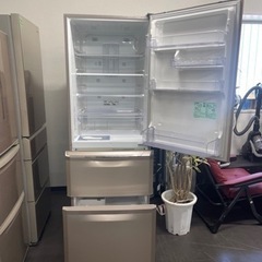 🔰安心保証🌈三菱冷凍冷蔵庫370L🚛配達可能＋引き取り