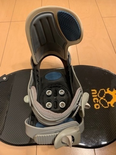 NICO セパレートスノーボード　ATOMICバインディング付き　ニコ ニコ(NICO) スノーボード セパレート セパレートボード スタンダード