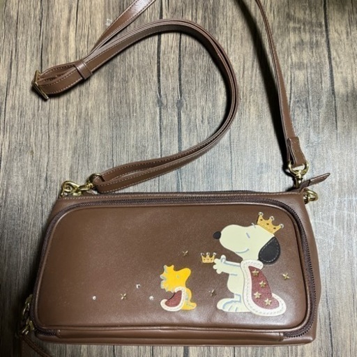 snoopy お財布機能付きショルダーバッグ【お値下げ】