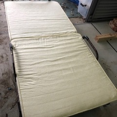 リクライニング ベッド シングル 折りたたみ/折り畳み 電動ベッ...