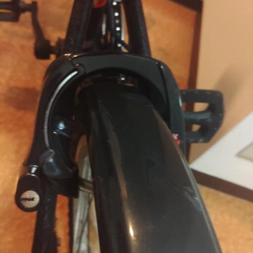 CE297 Jeep 折りたたみ自転車 ブラック 20インチ 6段変速 折りたたみ