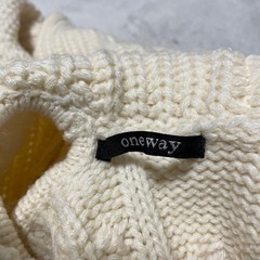 one way ニットワンピース　未使用