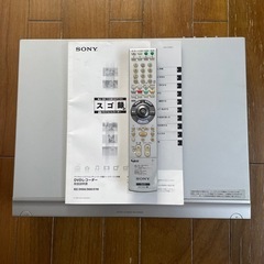 DVDレコーダー　SONY RDZ-D700   本体、マニュア...