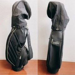ゴルフバッグ・クラブ・女性用グローブのセット
