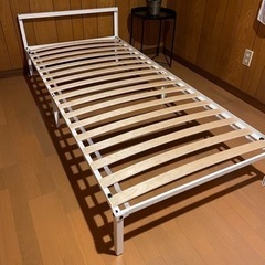 【ネット決済】美品 イケア IKEA ベッドフレーム シングルサ...