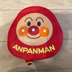 アンパンマン　リュック　赤