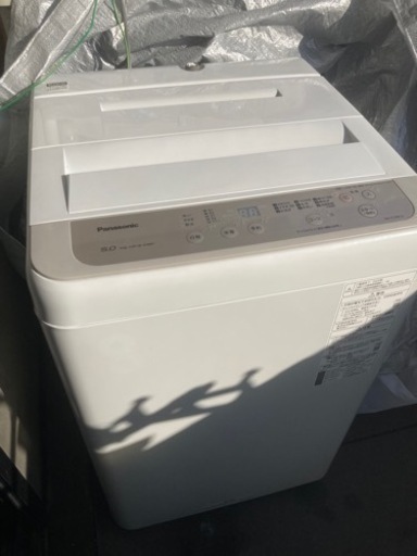 【決まりました】洗濯機5kg Panasonic【動作確認済み】