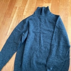 美品クリーニング済XLラムウールセーター