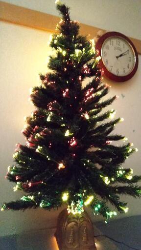 光ファイバー　クリスマスツリー　120cm