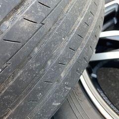 美品　WORK 4穴15インチ　４本　タイヤ付き