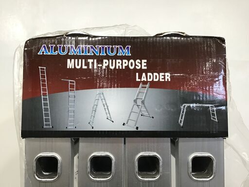 22Y019 ジB 未使用品 アルミ マルチ パーパス ラダー 脚立 EN131