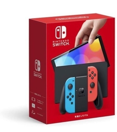 【今日中】Nintendo Switch(有機ELモデル) Joy-Con(L) ネオンブルー/(R) ネオンレッド