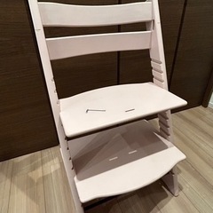 ピンク　STOKKE Tripp Trapp トリップトラップ　...