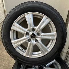 ★中古スタッドレスホイール付き4本　ヨコハマアイスガードIG 50プラス　205／60-16 ホンダステップワゴン