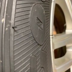 80系トヨタエスクァイア、ノアホイール付スタッドレスタイヤ