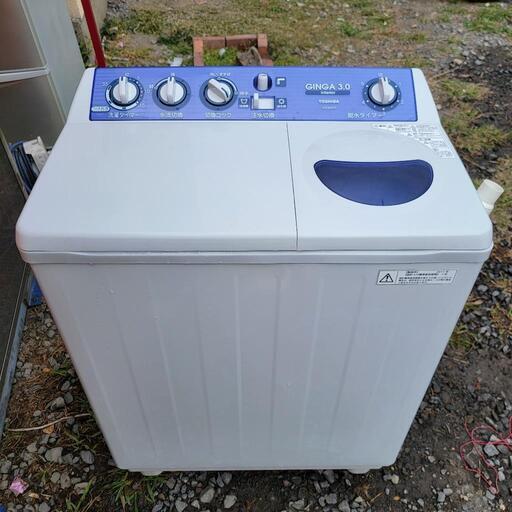 TOSHIBA 最大3.0kg 二層式洗濯機 2011年式 簡単操作 動作確認済(β)