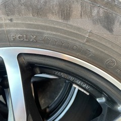 美品　WORK 4穴15インチ　４本　タイヤ付き