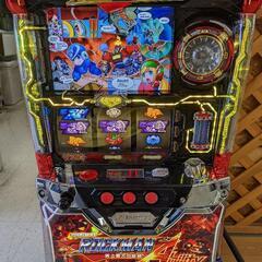 パチスロ実機 ロックマン アビリティ 史上最大の試練 コイン不要...