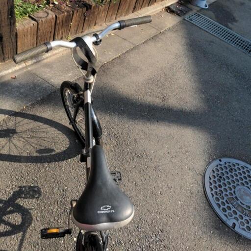 折り畳み自転車　CHEVROLET/シボレー　20インチ black　変速なし　狭山市引取限定