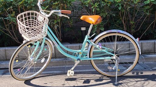 ★値下げ★子ども用自転車 24インチ【ブリヂストン  RC40T 1C70ZA0】E.Xミストグリーン