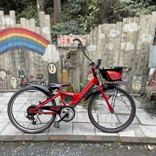 2987】子供車 ブリヂストン 24インチ 13,800円（防犯・税込）