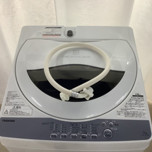 TOSHIBA 東芝　洗濯機　AW-5G6  2019年製　5㎏