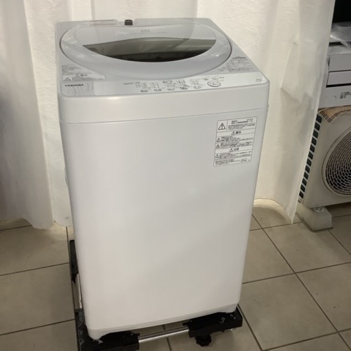 TOSHIBA 東芝　洗濯機　AW-5G6  2019年製　5㎏