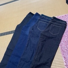 デニムパンツ　サイズLL 3本セット