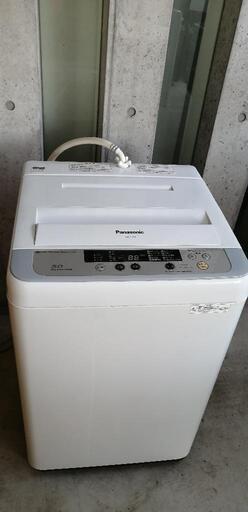 【配達無料】全自動洗濯機　5kg  Panasonic  NA-F50B8  2014年製　動作品