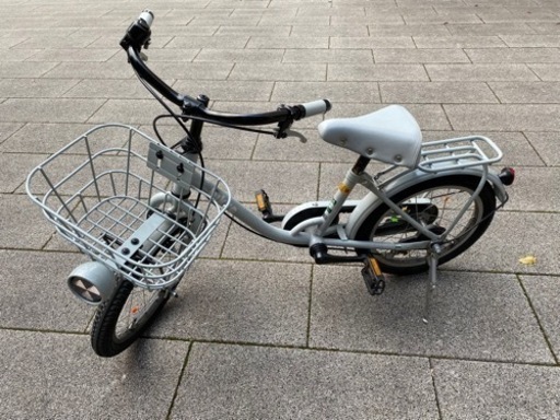 子供用　自転車　bikke 補助輪付き　ブリヂストン