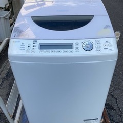 受渡済　TOSHIBA 9kg 全自動洗濯乾燥機AW-90SVM(W)