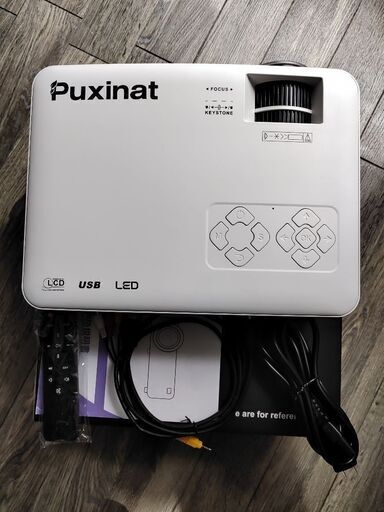 Puxinat ネイティブ1080Pプロジェクター 12000LM Bluetooth搭載 5G/2.4GWiFi対応 4Kサポート ホームシアー