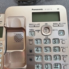 パナソニック　コードレス電話機