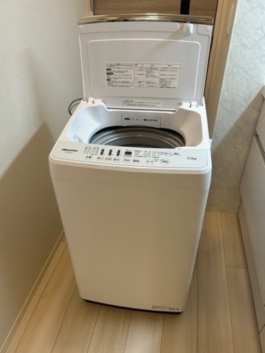 洗濯機　ハイセンス　hwg55bw