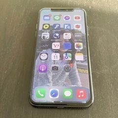 譲渡者確定】iPhone X Space Gray 256GB SIMロック解除済