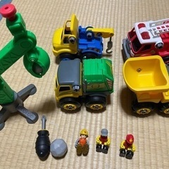 知育玩具 働く車 修理遊びセット