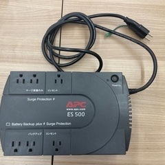 [ジャンク]APC ES500 無停電電源装置