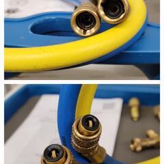 TASCO ボールバルブ式シングルゲージマニホールド TA141G/TA142BP