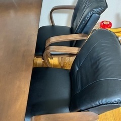 引越しのため17日までに引き取り願います！ダイニングテーブル　ダイニングチェア　4点セット　4人掛け