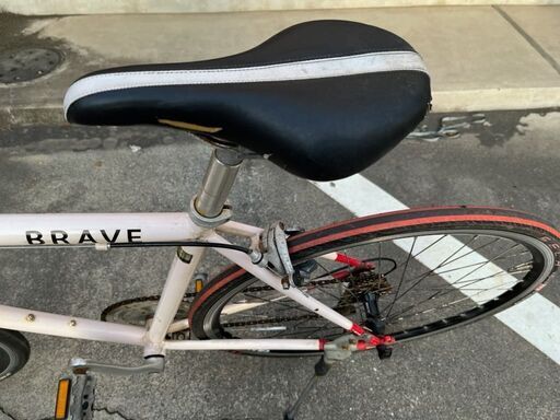 【メンテナンス済み】格安700ｃクロスバイク！BRAVE　8Ｓ　鹿児島市 メンテナンス済み】格安700cクロスバイク！BRAVE 8S 鹿児島市