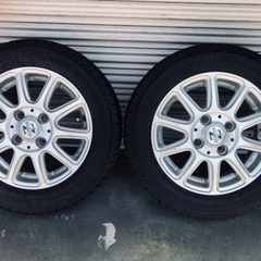 冬タイヤ 155/65R13 軽乗用車用スタッドレス アルミ付き4本組