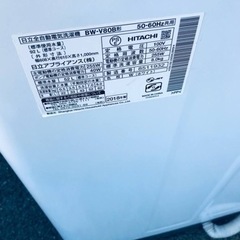 ✨2018年製✨1594番 日立✨電気洗濯機✨BW-V80B‼️